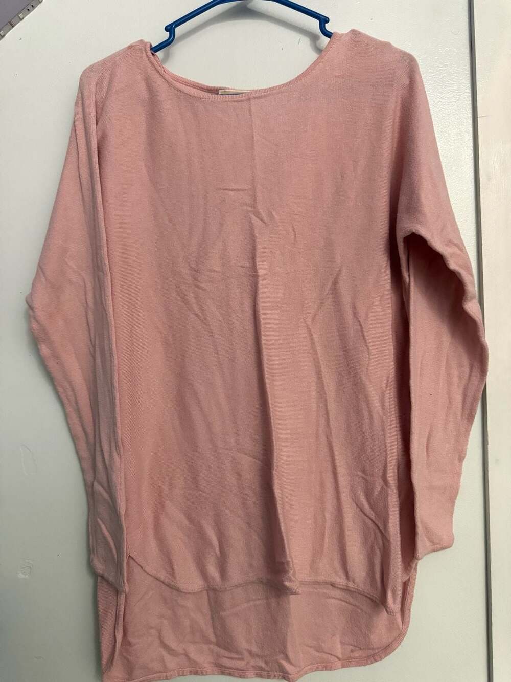 MICHAEL Michael Kors Sweater Size S Pink Long Sleeve Scoop Neck Tunic